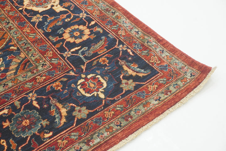 10x14 Red Serapi Afghan Hand Knotted Wool Oriental Rug - Yildiz Rugs
