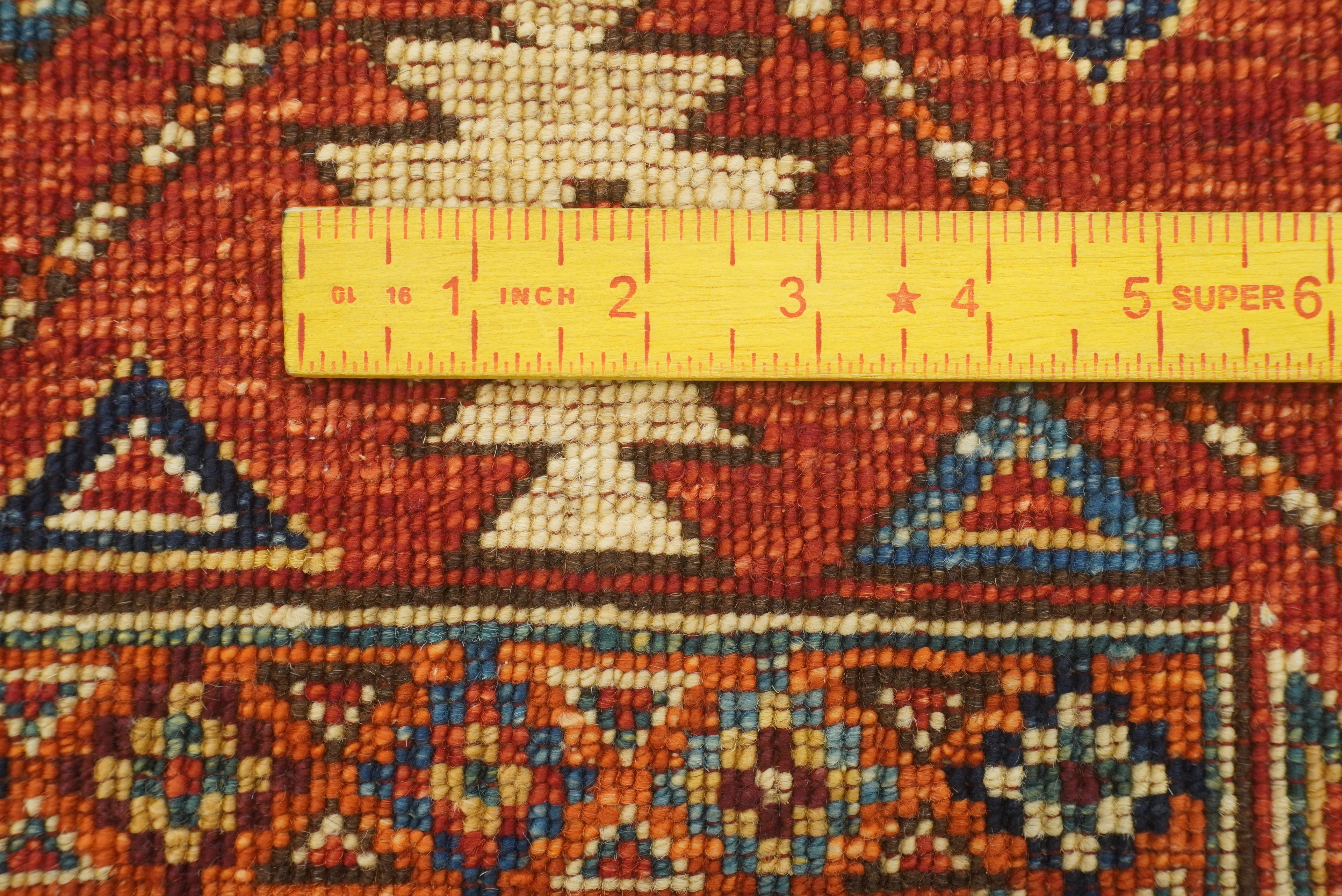 3x4 Red Ersari Hand Knotted Afghan Oriental Rug - Yildiz Rugs