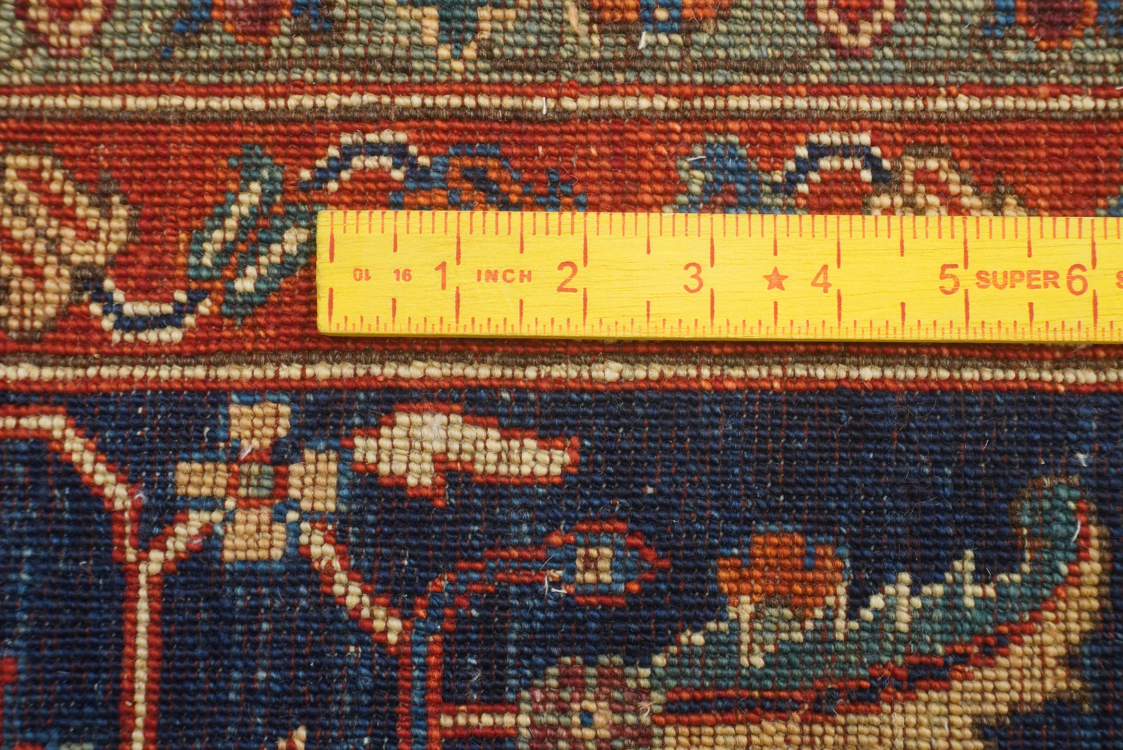 10x14 Red Serapi Afghan Hand Knotted Wool Oriental Rug - Yildiz Rugs