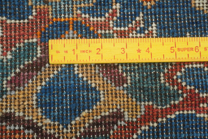 6x9 Gray Oushak Hand-Knotted Wool Oriental Rug - Yildiz Rugs