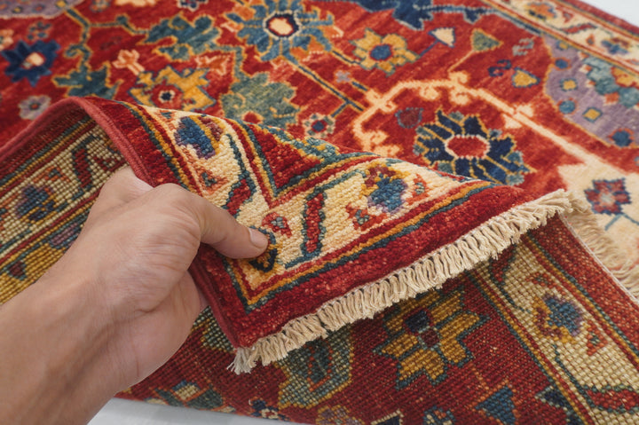 11 ft Red Bidjar Afghan Hand knotted Oriental Runner Rug