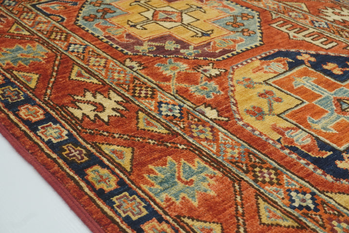 3x4 Red Ersari Hand Knotted Afghan Oriental Rug - Yildiz Rugs