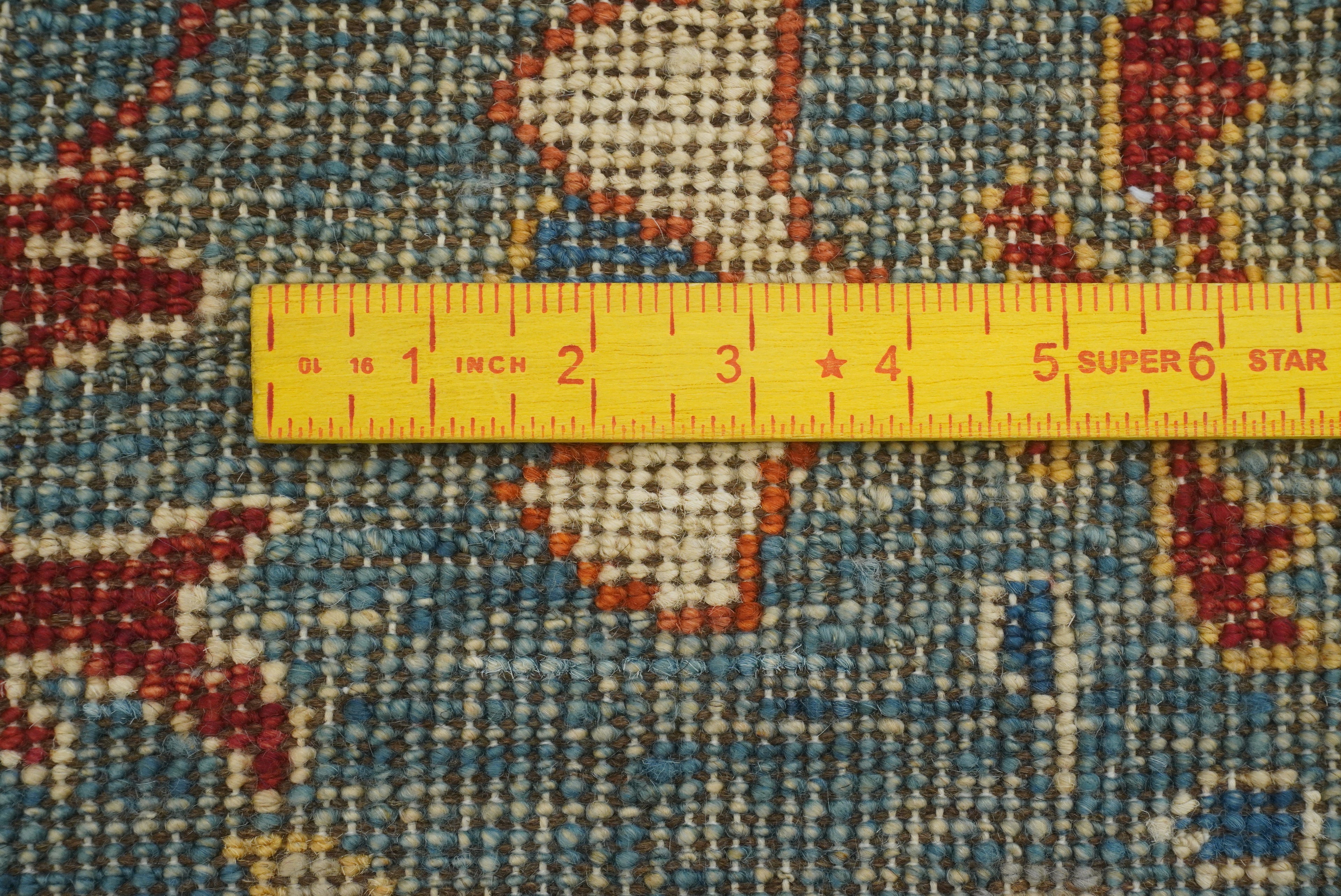 8x10 Gray Oushak Hand knotted Oriental Rug - Yildiz Rugs