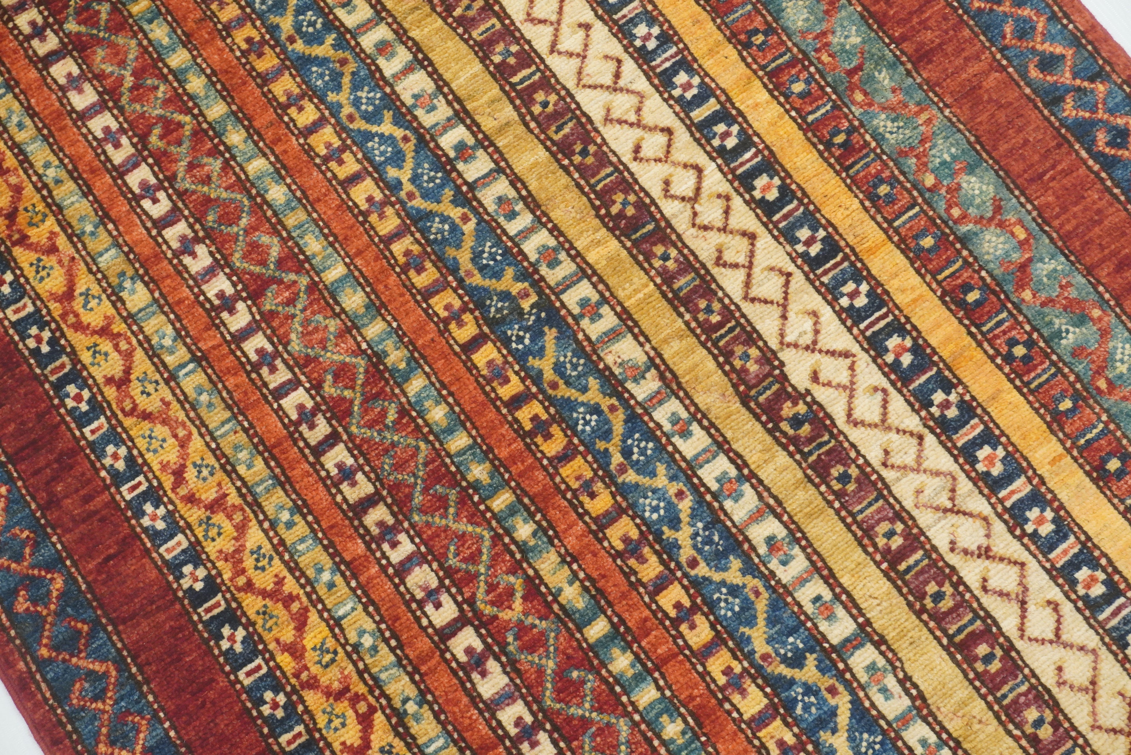 3x4 Red Turkish Style Hand knotted Rug - Yildiz Rugs