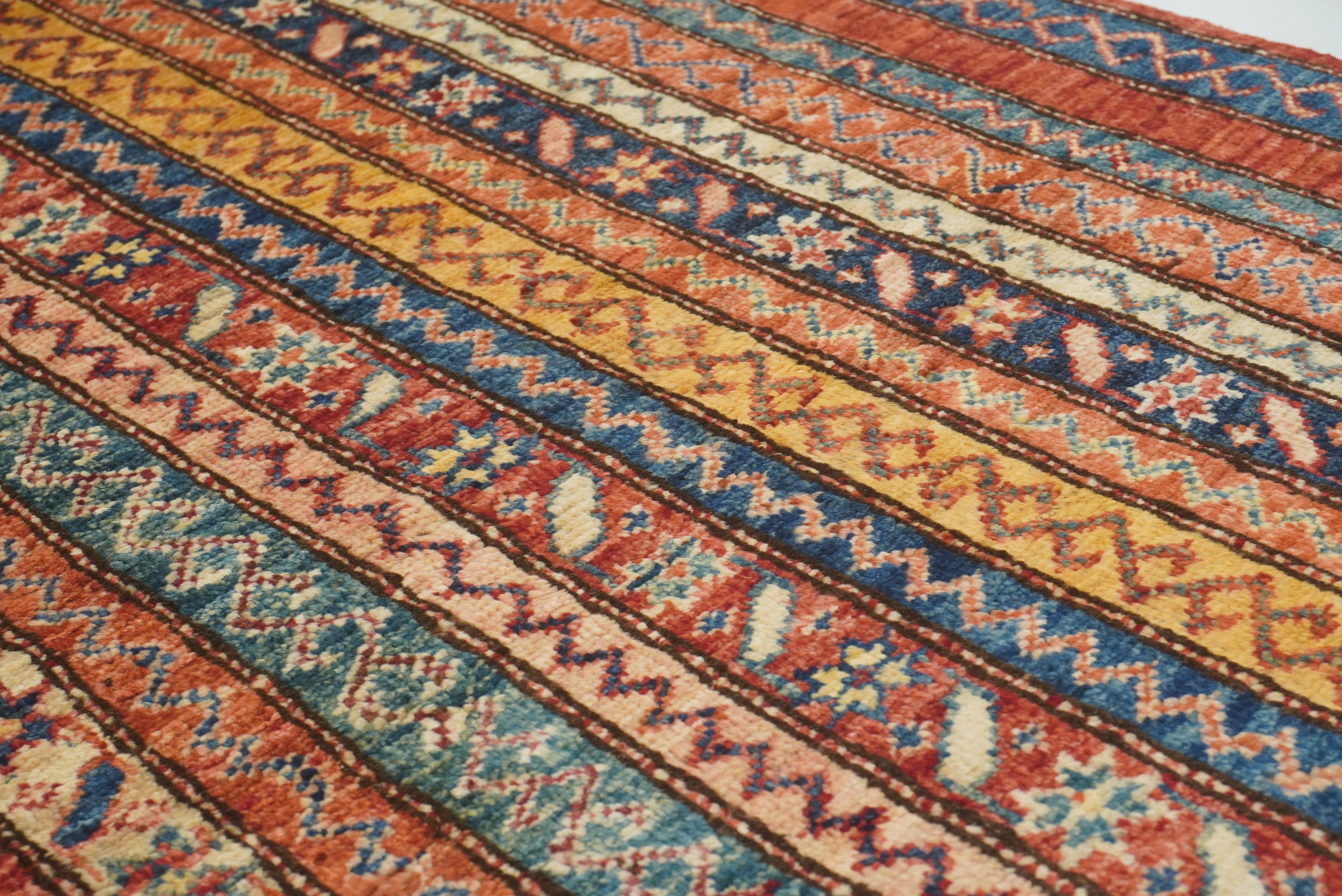 2'x6'7" Red Shawl Hand Knotted Wool Runner Rug - Yildiz Rugs