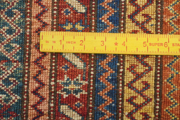2'x6'7" Red Shawl Hand Knotted Wool Runner Rug - Yildiz Rugs