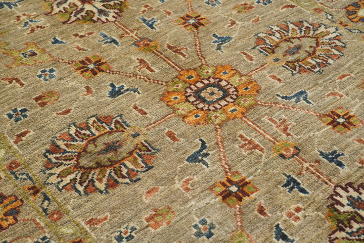 3x4 Brown Waziri Afghan Hand knotted Oriental Rug - Yildiz Rugs