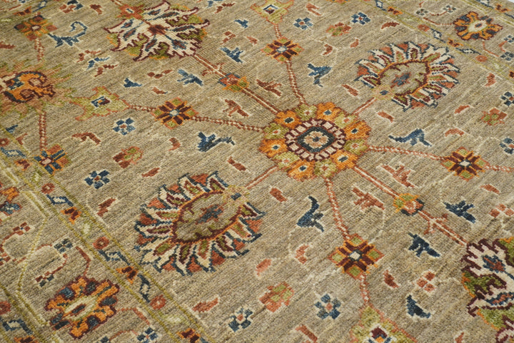 3x4 Brown Waziri Afghan Hand knotted Oriental Rug - Yildiz Rugs
