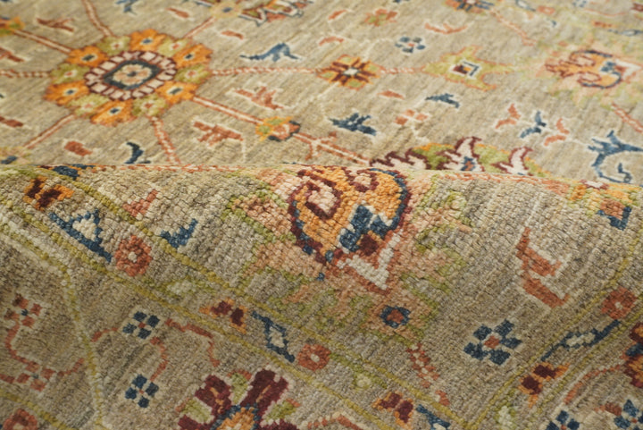 3x4 Brown Waziri Afghan Hand knotted Oriental Rug - Yildiz Rugs