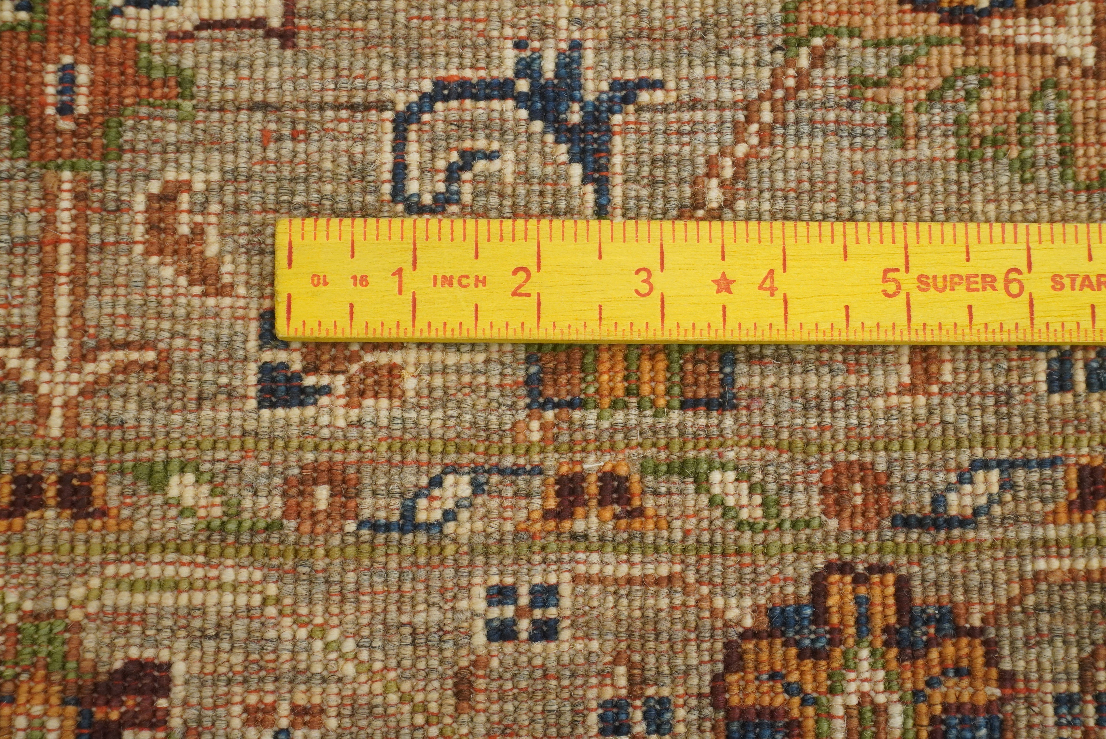 3x4 Brown Waziri Afghan Hand knotted Oriental Rug - Yildiz Rugs
