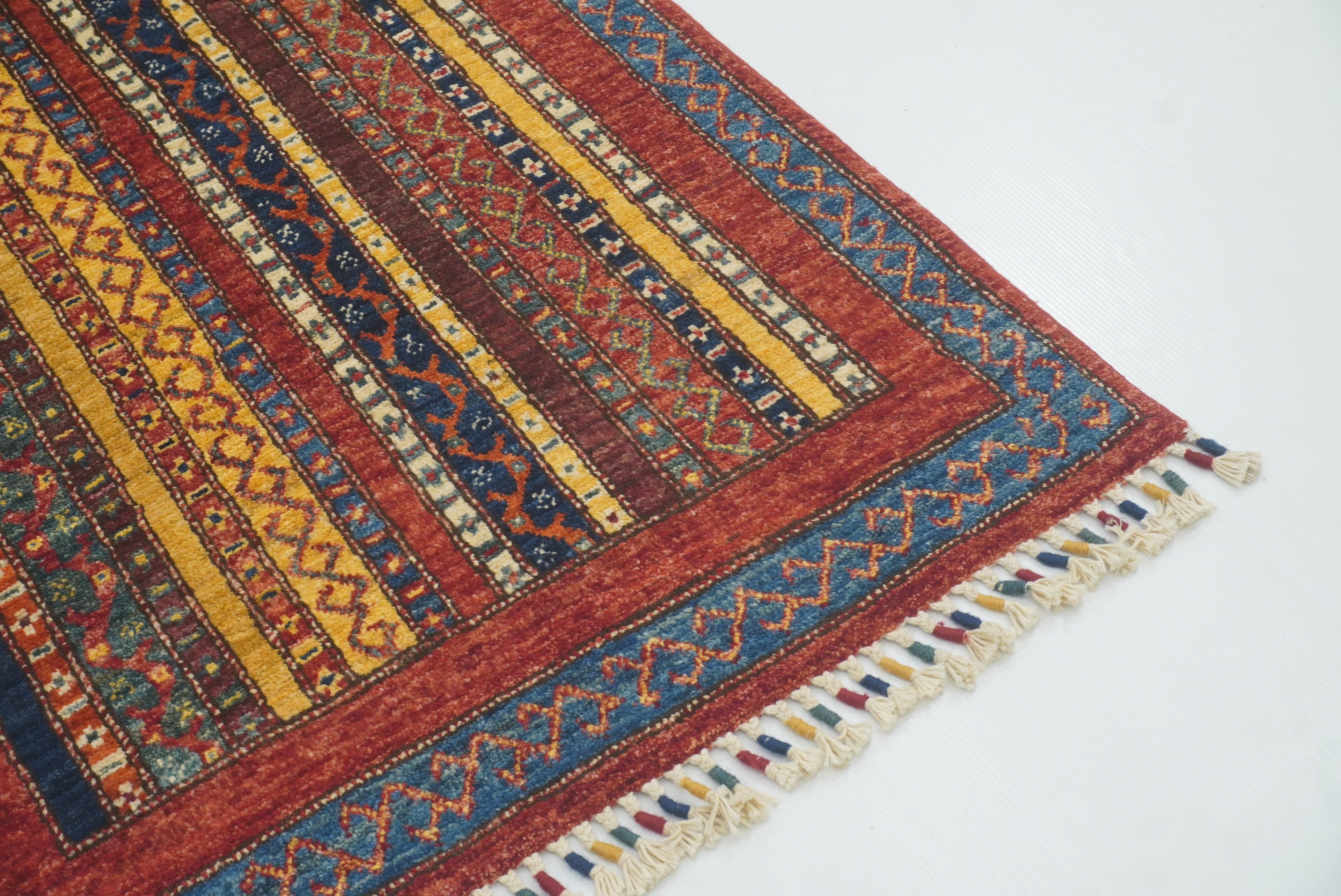 3x4 Red Turkish Style Hand knotted Rug - Yildiz Rugs