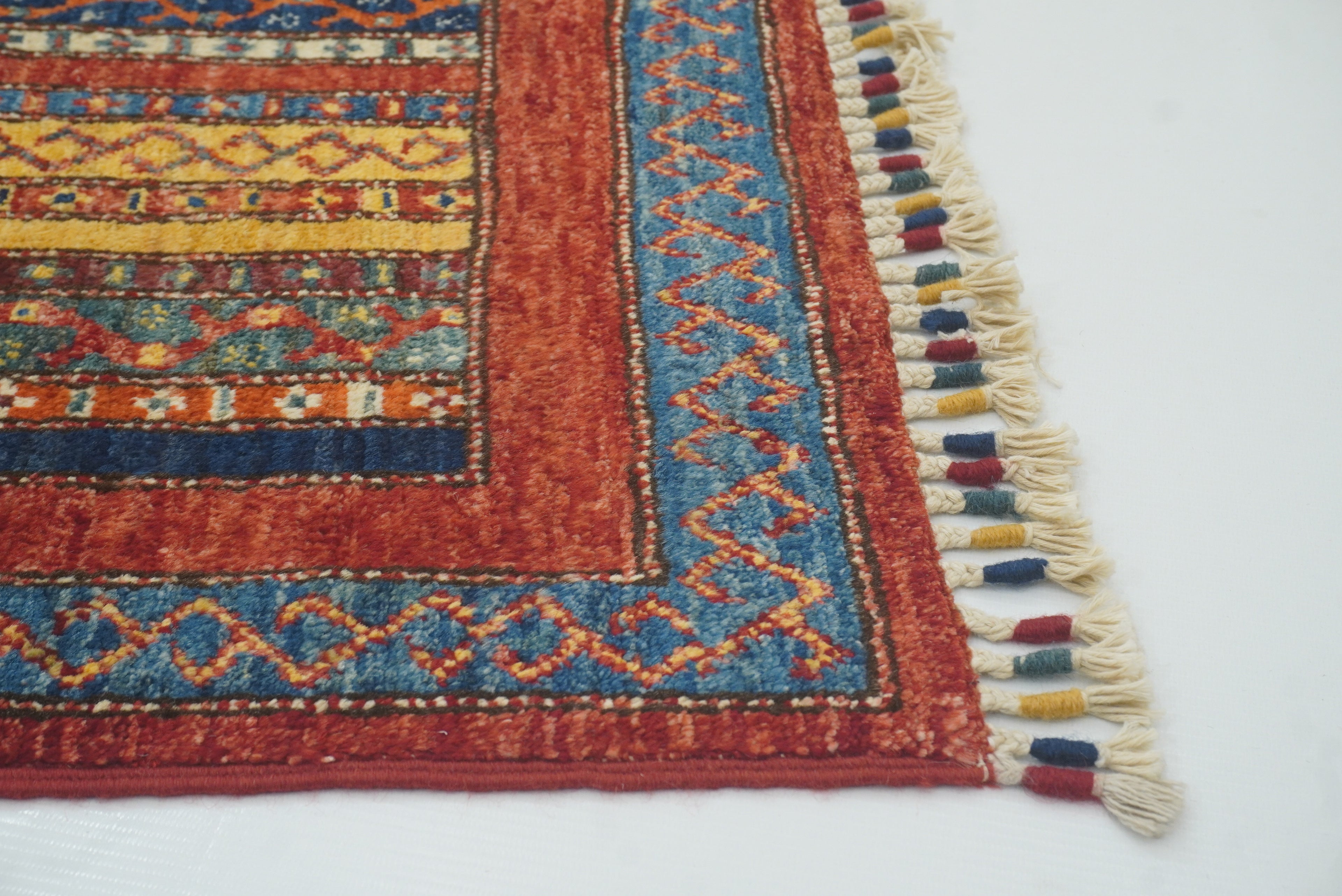 3x4 Red Turkish Style Hand knotted Rug - Yildiz Rugs