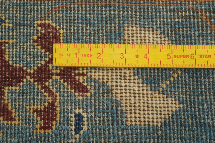 9x12 Gray Oushak Hand knotted Wool Oriental Rug - Yildiz Rugs