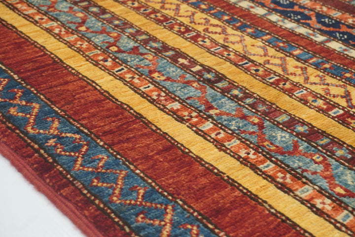3x4 Red Area Turkish Style Hand knotted Rug - Yildiz Rugs