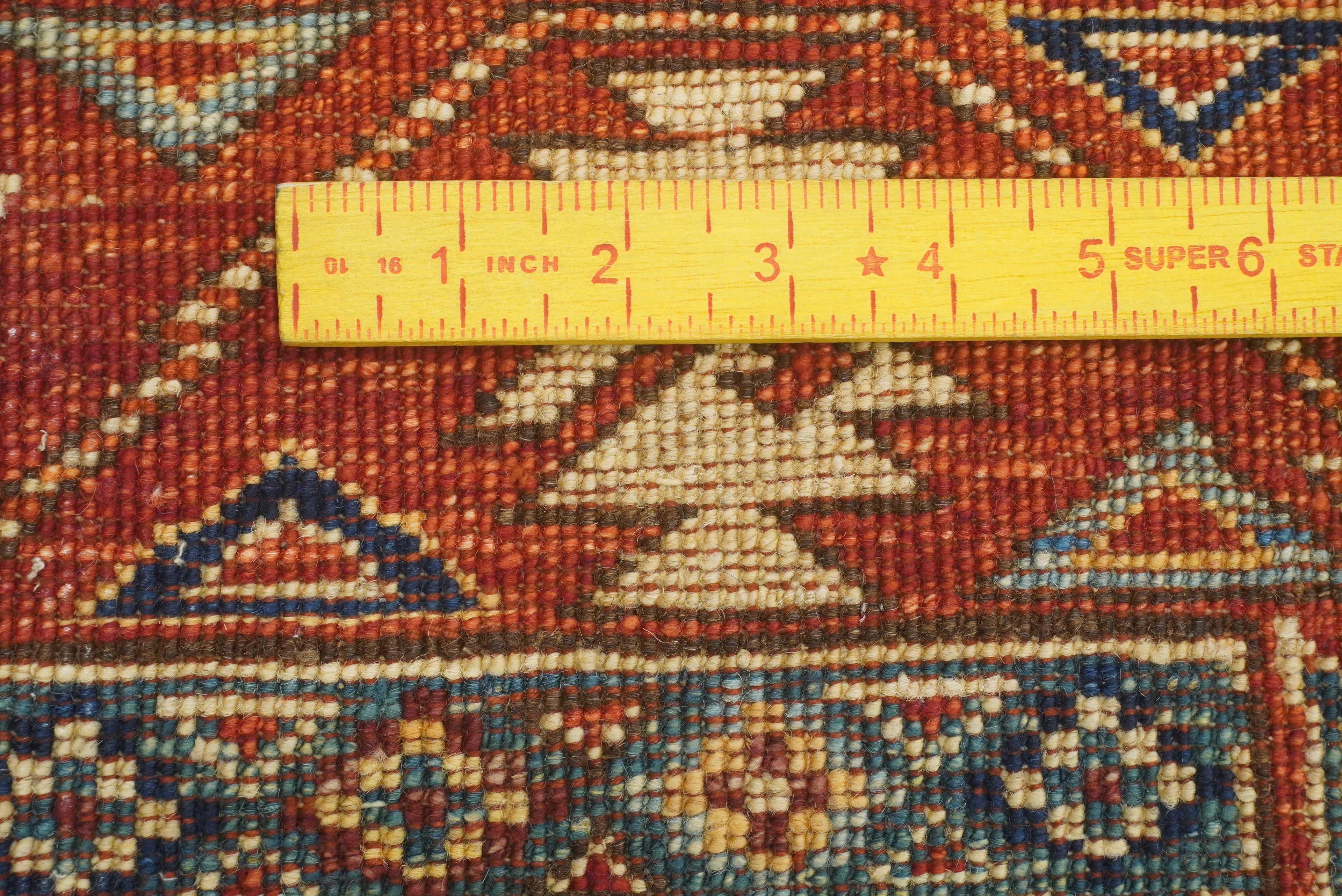 3x4 Red Ersari Hand Knotted Afghan Oriental Rug - Yildiz Rugs