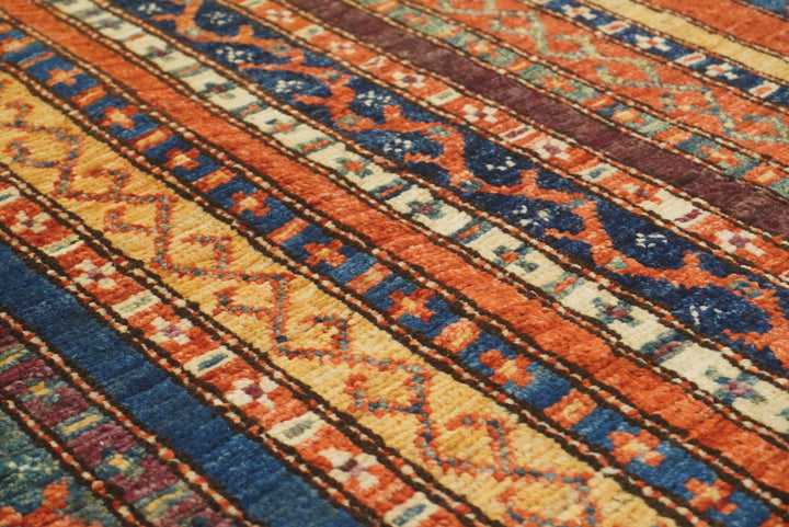 3x4 Rust Orange Turkish Style Hand knotted Rug - Yildiz Rugs