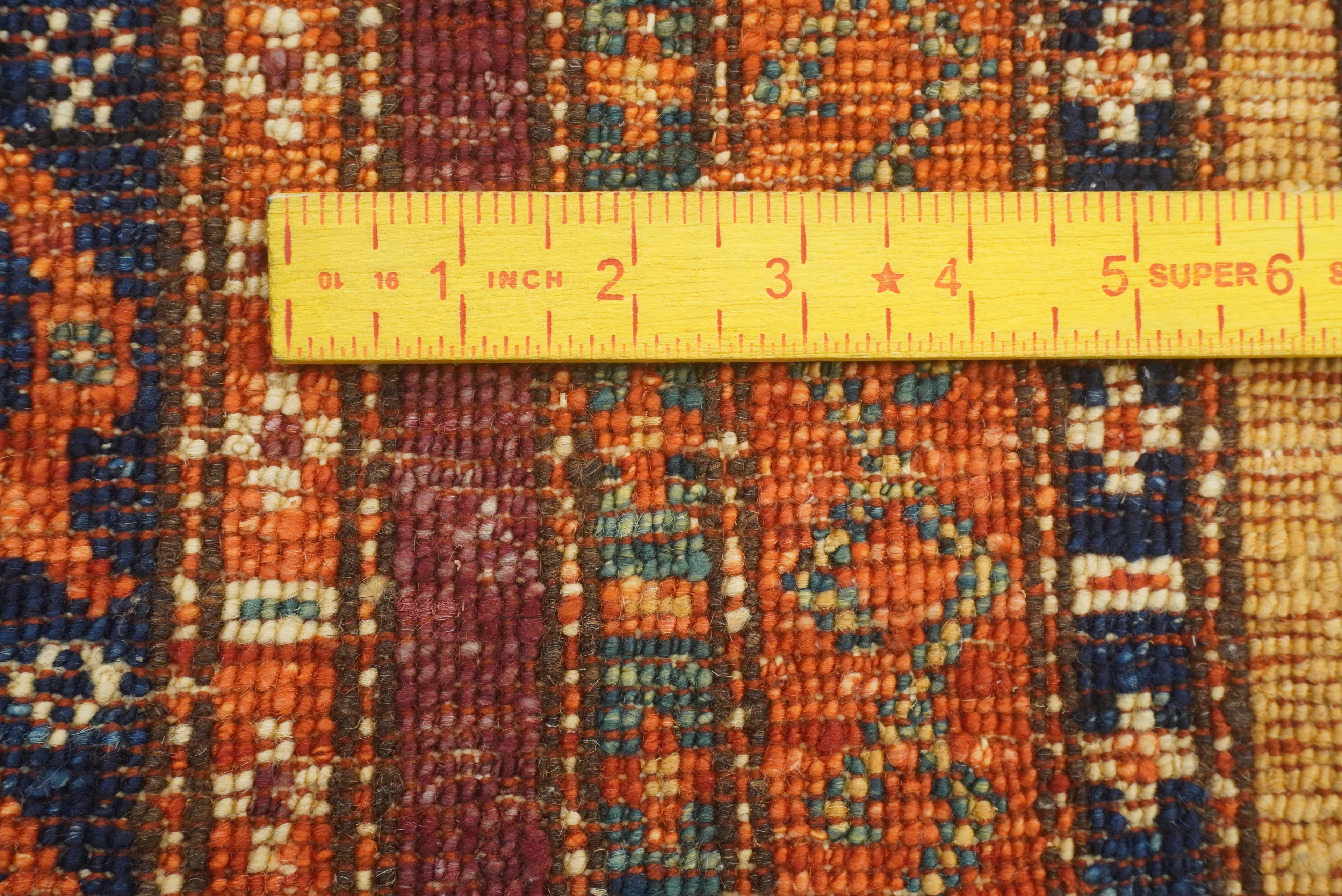 3x4 Rust Orange Turkish Style Hand knotted Rug - Yildiz Rugs