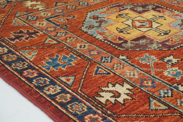 3x4 Red Ersari Hand Knotted Afghan Oriental Rug - Yildiz Rugs