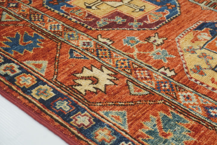 3x4 Red Ersari Hand Knotted Afghan Oriental Rug - Yildiz Rugs