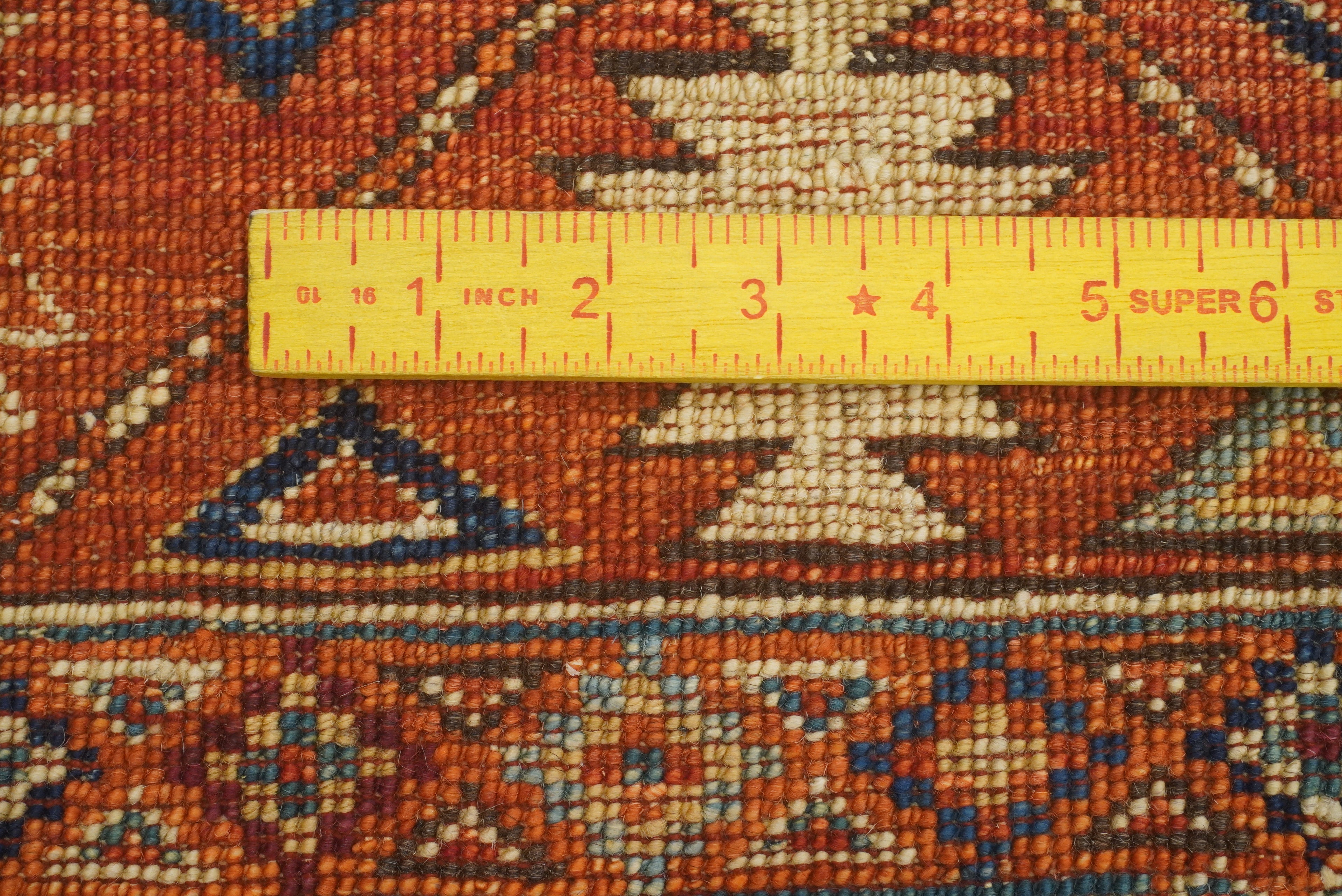 3x4 Red Ersari Hand Knotted Afghan Oriental Rug - Yildiz Rugs