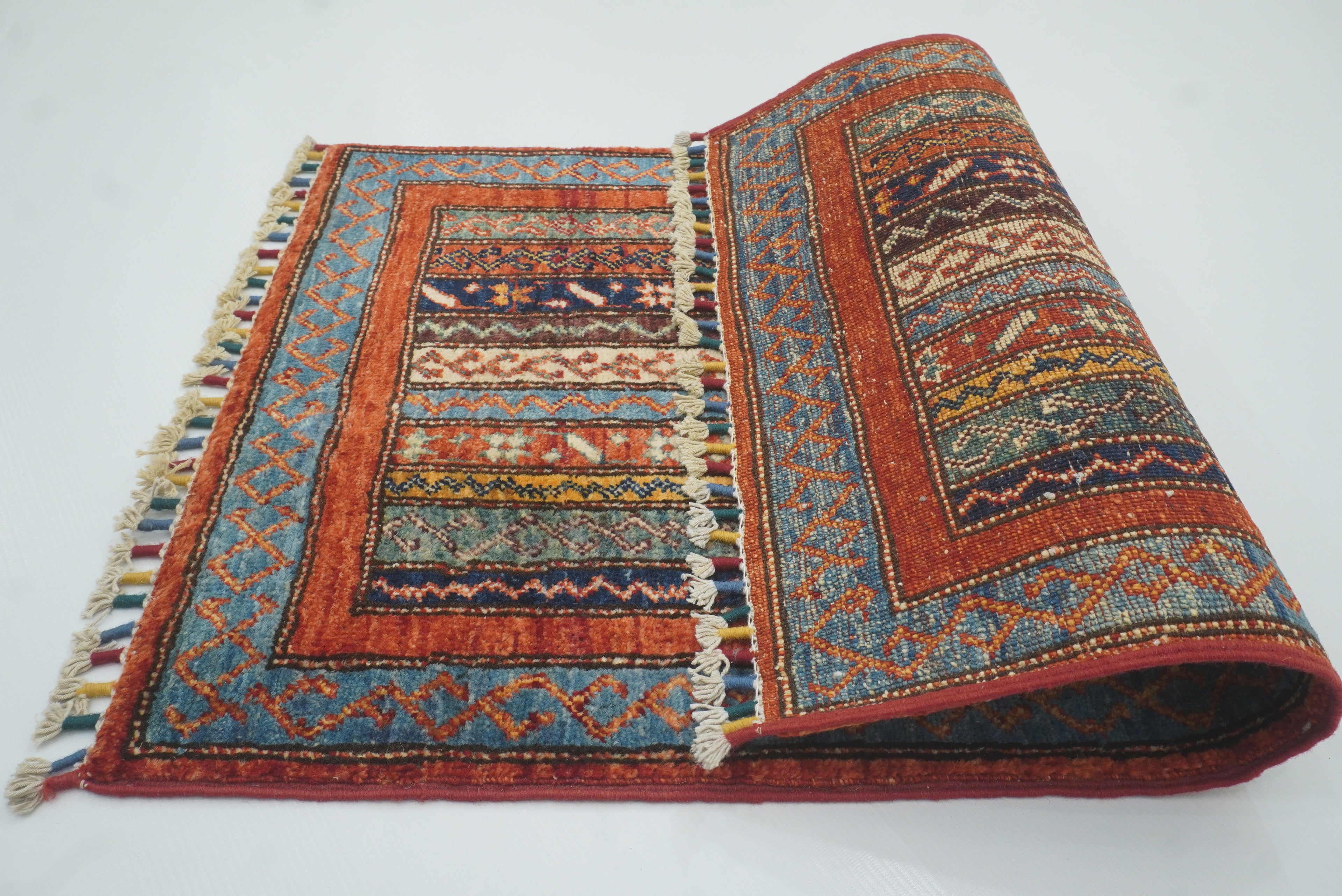 2x3 Red Turkish Hand-Knotted Rug - Yildiz Rugs