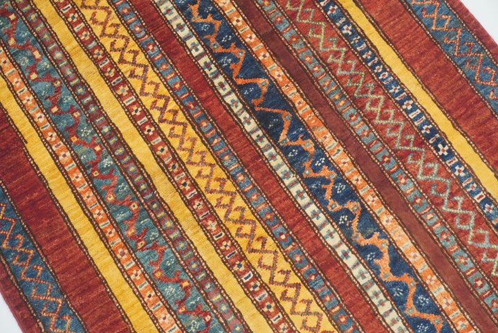 3x4 Red Turkish Style Hand knotted Rug - Yildiz Rugs