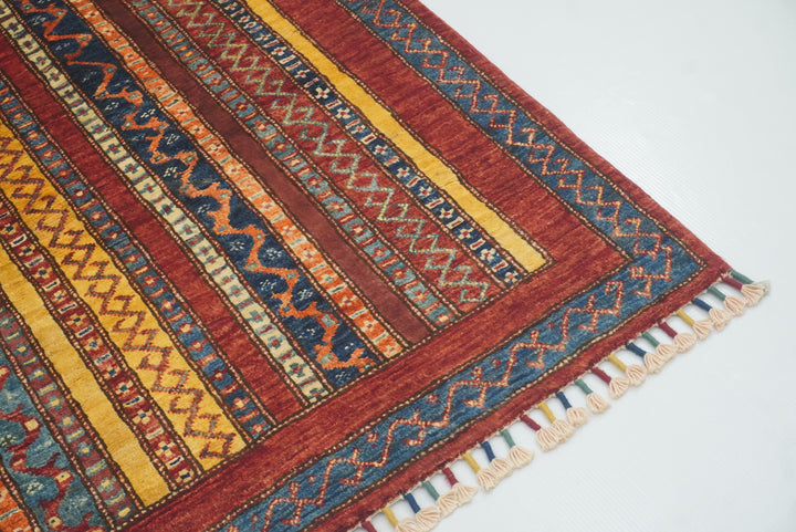 3x4 Red Turkish Style Hand knotted Rug - Yildiz Rugs