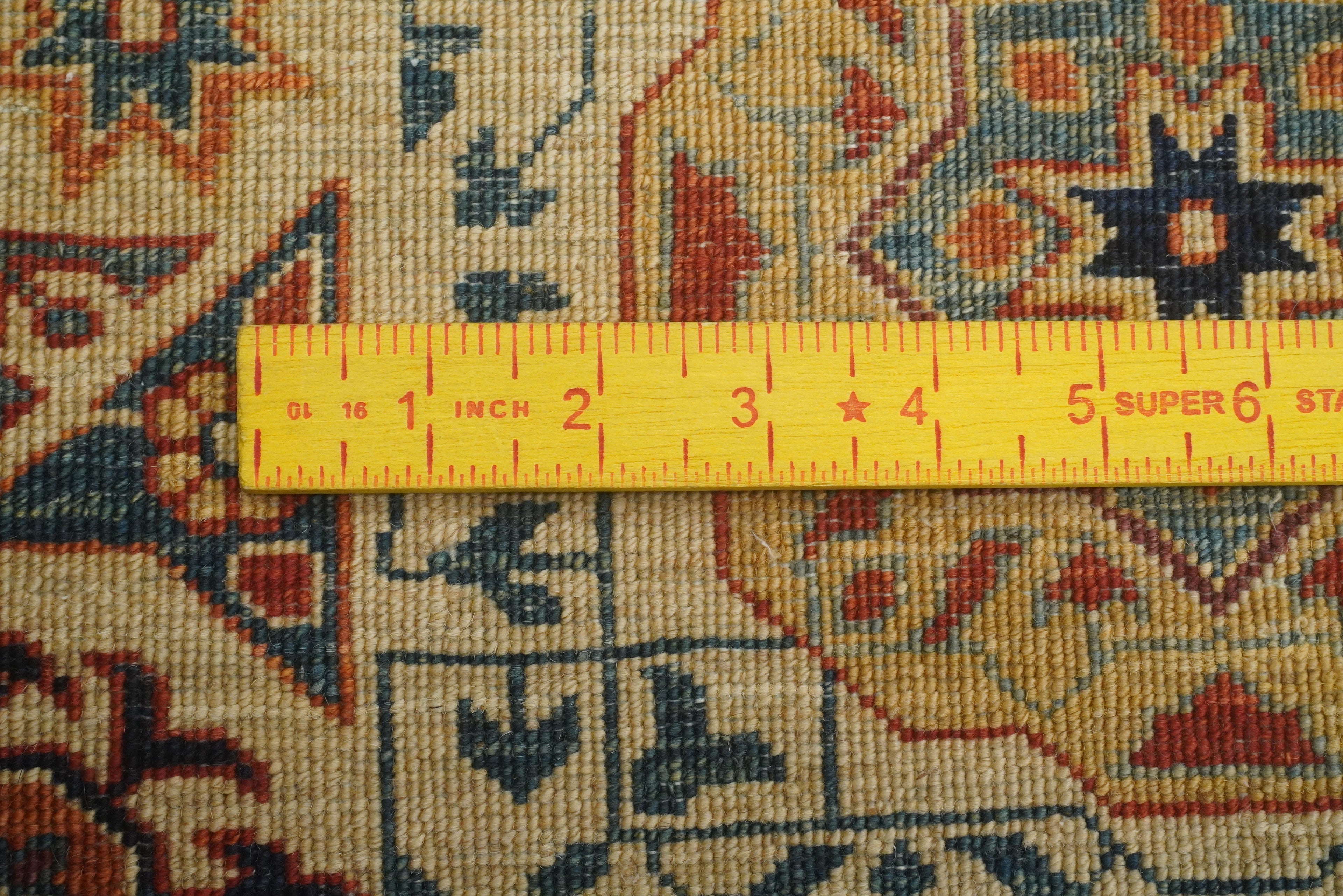 3x4 ft Beige Mamluk Hand knotted Rug - Yildiz Rugs