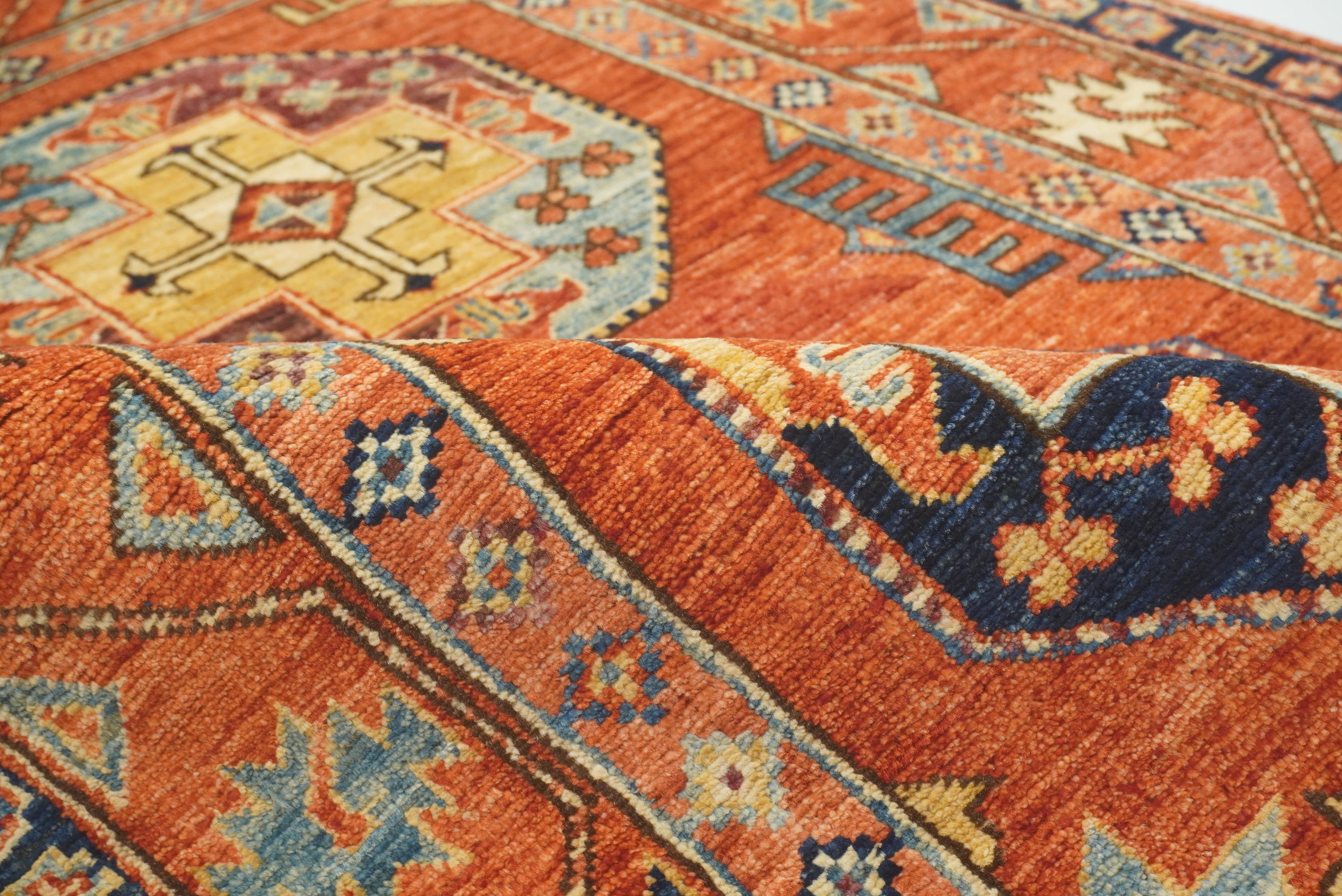 3x4 Red Ersari Hand Knotted Afghan Oriental Rug - Yildiz Rugs
