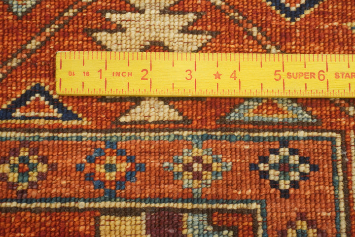 3x4 Red Ersari Hand Knotted Afghan Oriental Rug - Yildiz Rugs