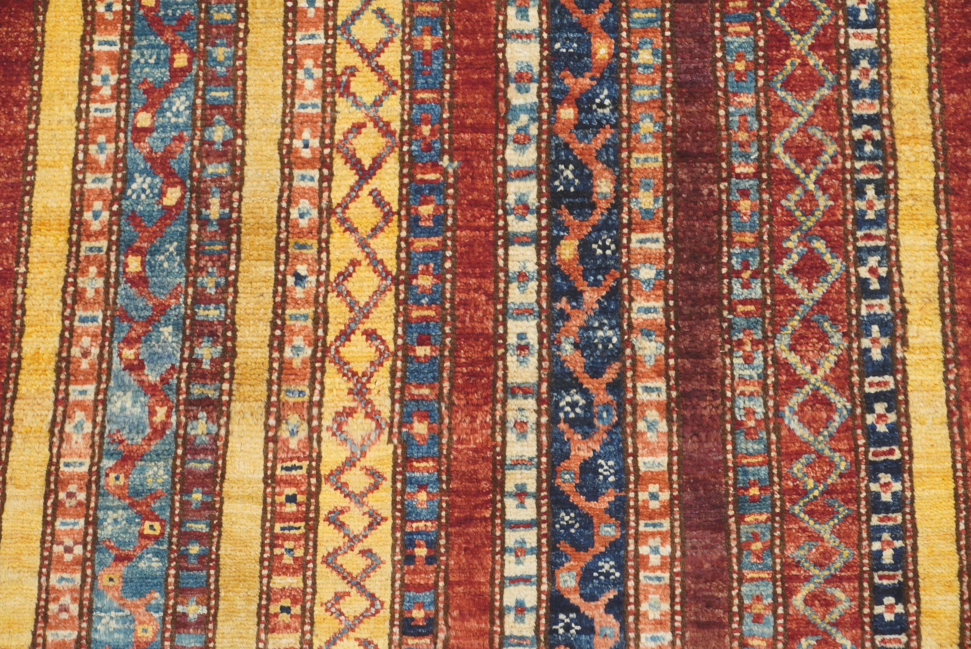 2'7"x4'5" Red Turkish Style Hand knotted Rug - Yildiz Rugs
