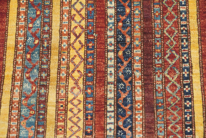 2'7"x4'5" Red Turkish Style Hand knotted Rug - Yildiz Rugs