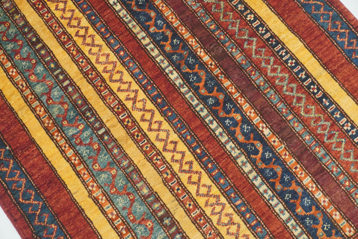3x4 Red Turkish Style Hand knotted Rug - Yildiz Rugs