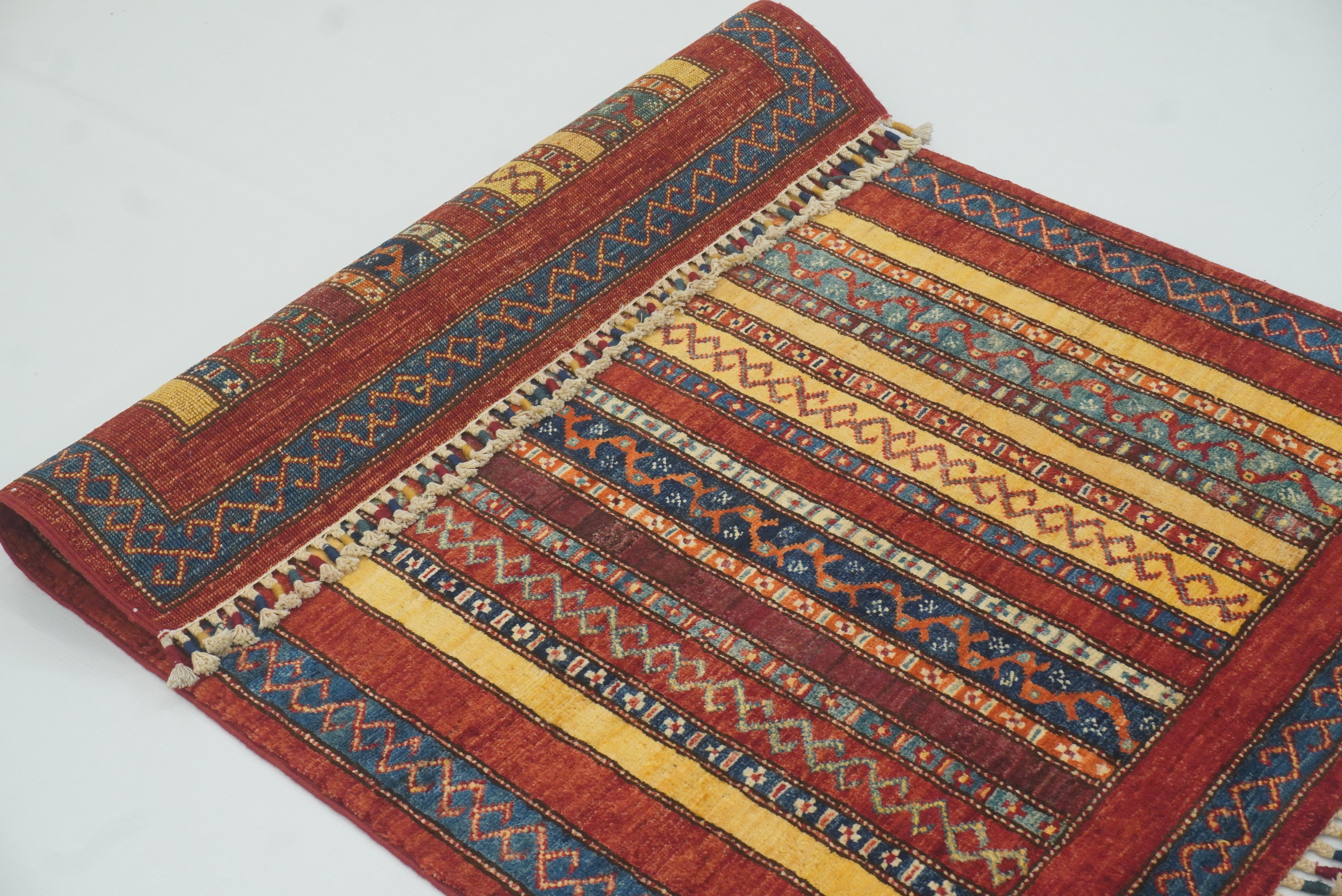 3x4 Red Turkish Style Hand knotted Rug - Yildiz Rugs