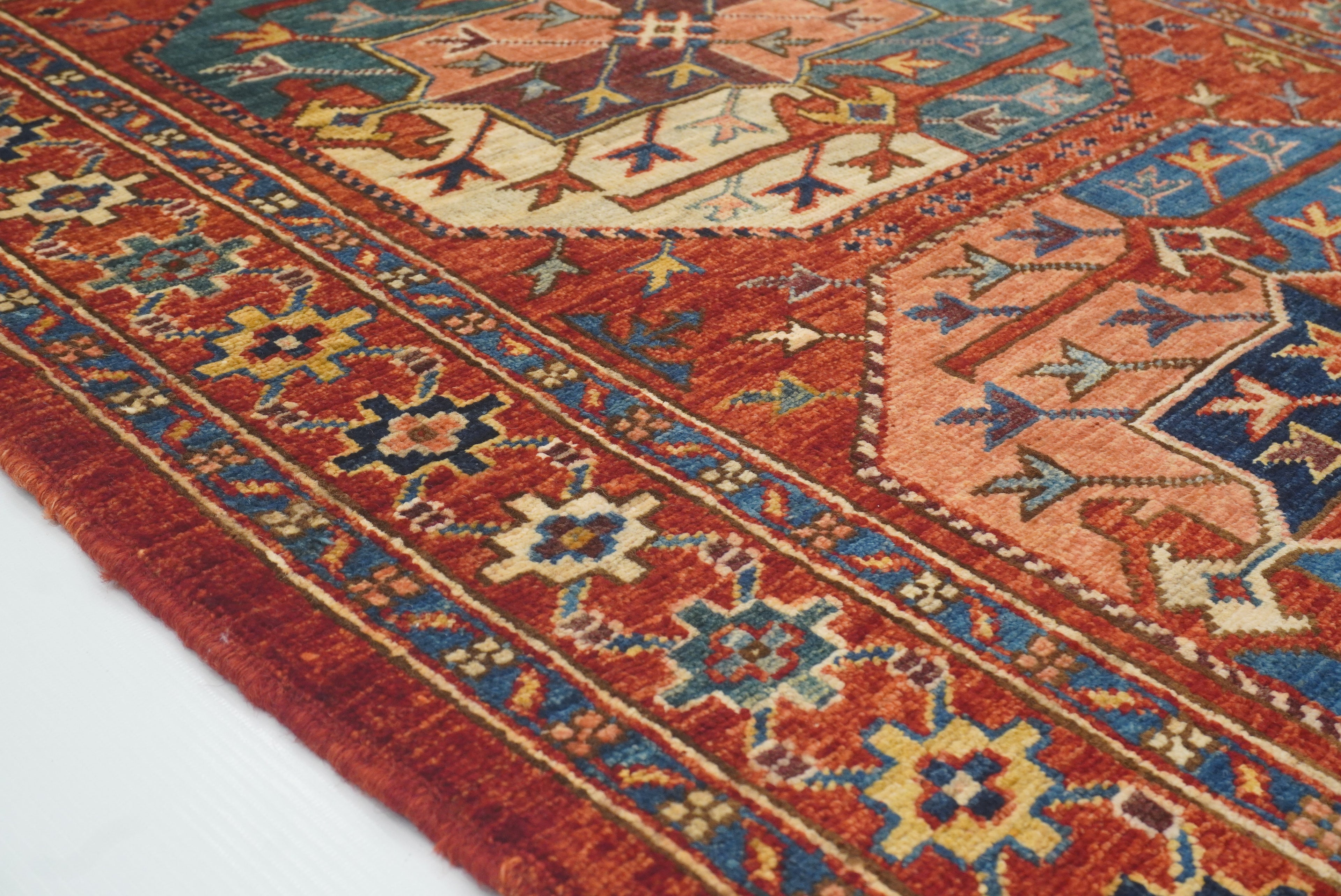 3x4 Red Ersari Hand Knotted Afghan Oriental Rug - Yildiz Rugs