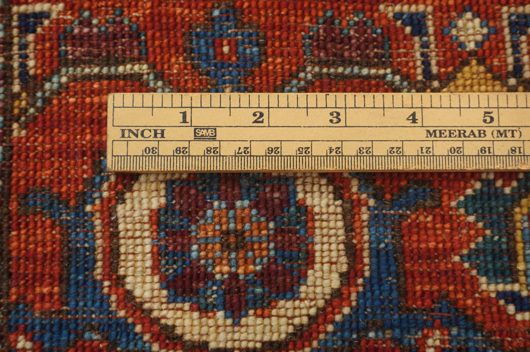 6x9 Bidjar Navy Blue Oriental Afghan Hand knotted Wool Rug