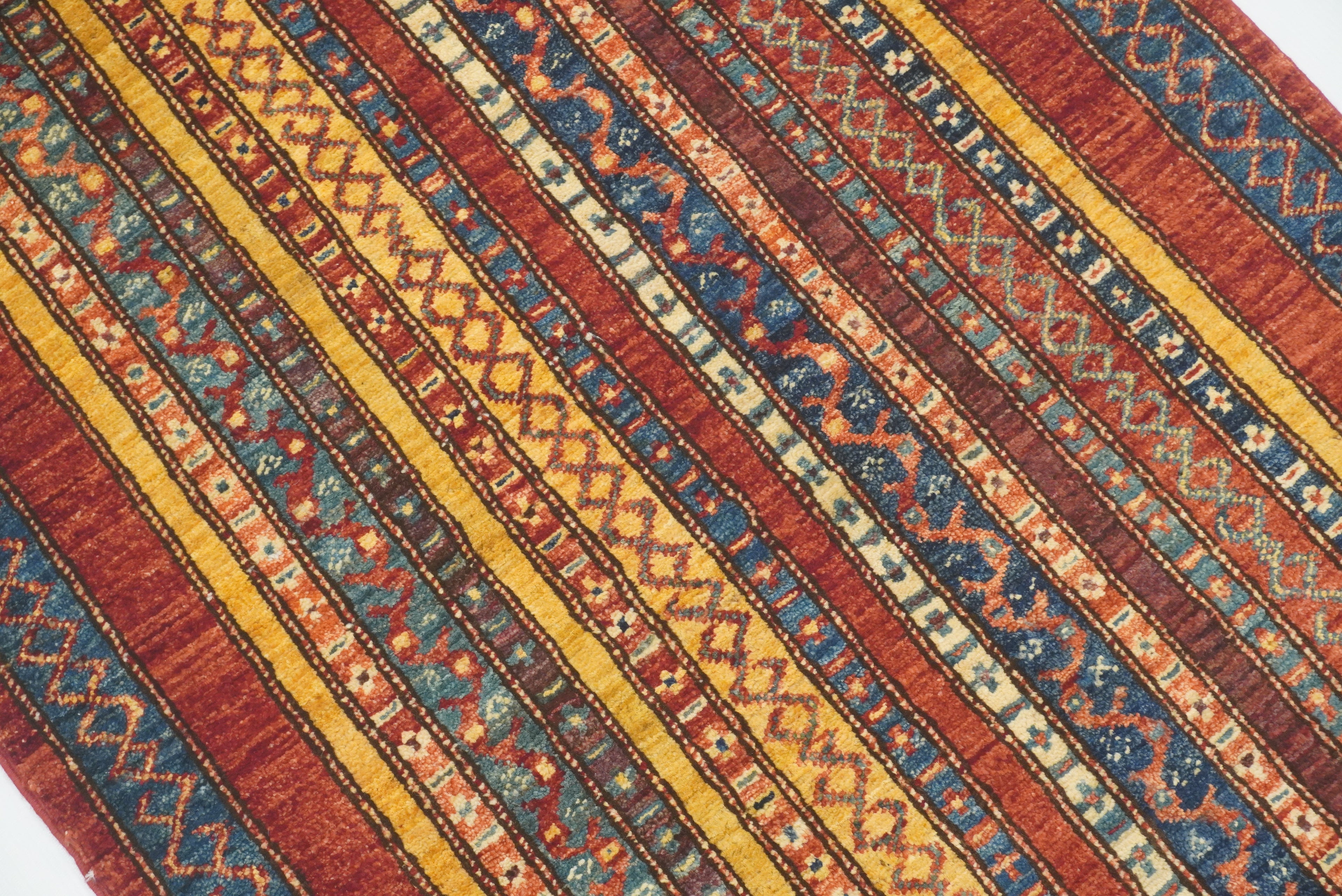 3x4 Red Turkish Style Hand knotted Rug - Yildiz Rugs