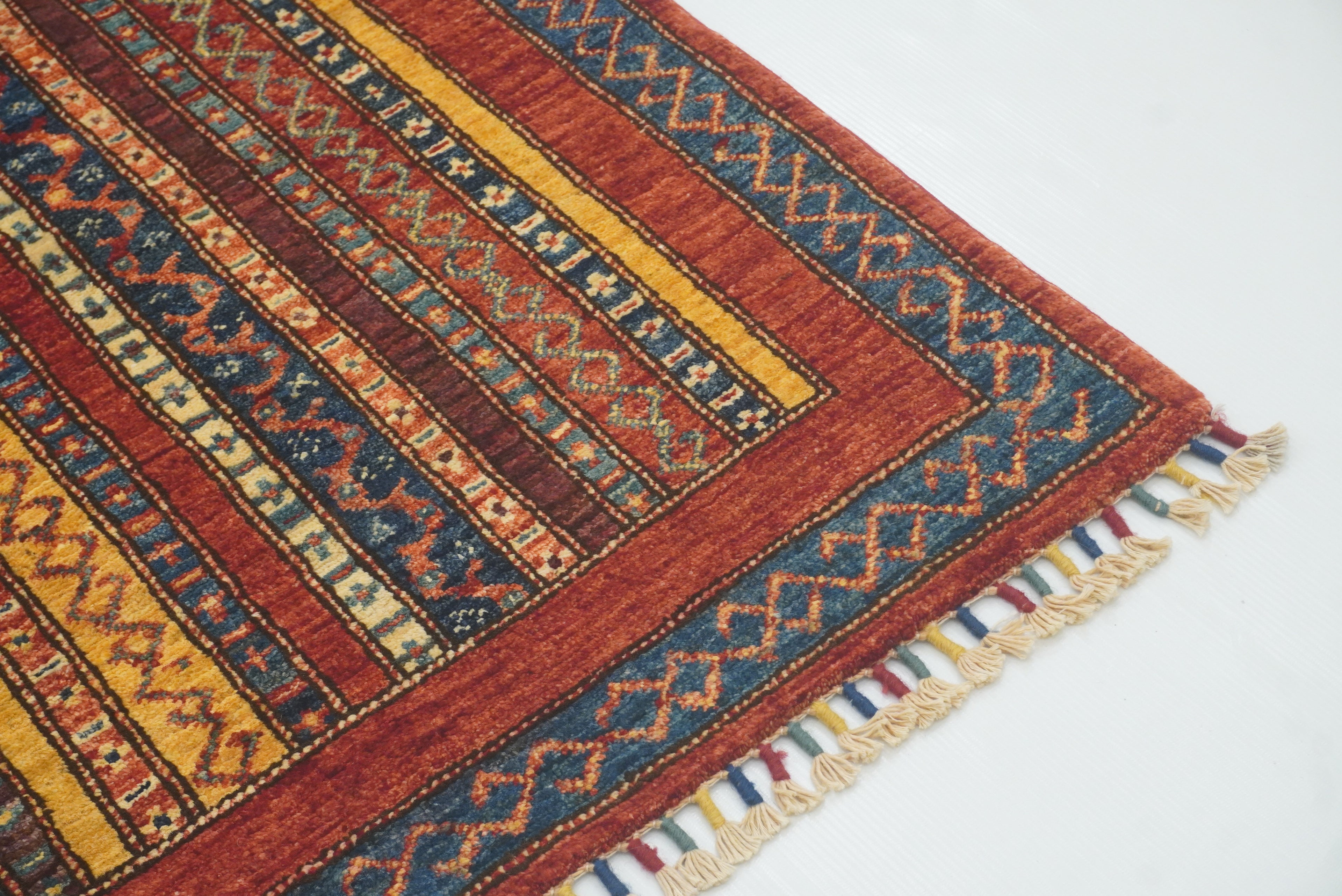 3x4 Red Turkish Style Hand knotted Rug - Yildiz Rugs