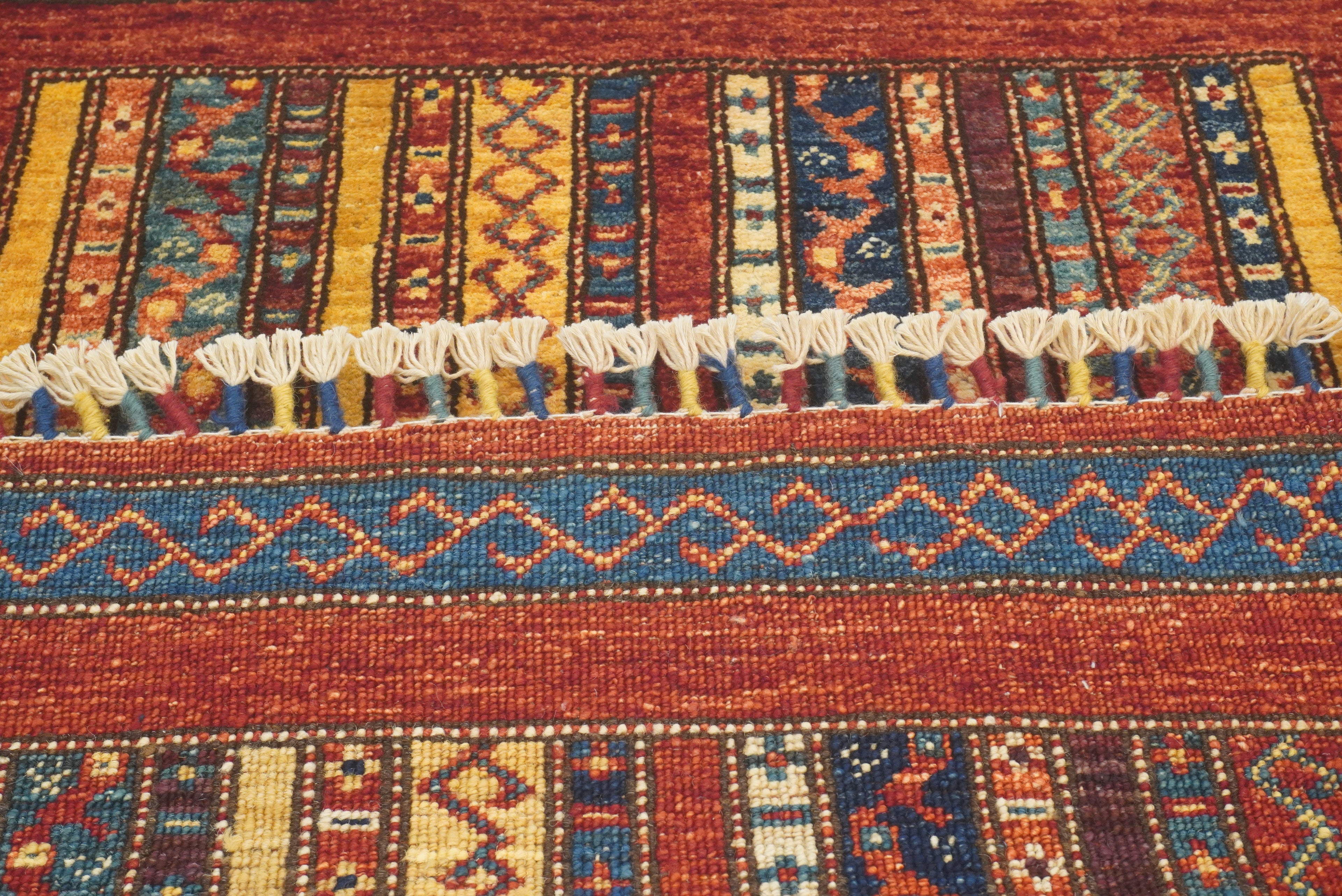 3x4 Red Turkish Style Hand knotted Rug - Yildiz Rugs