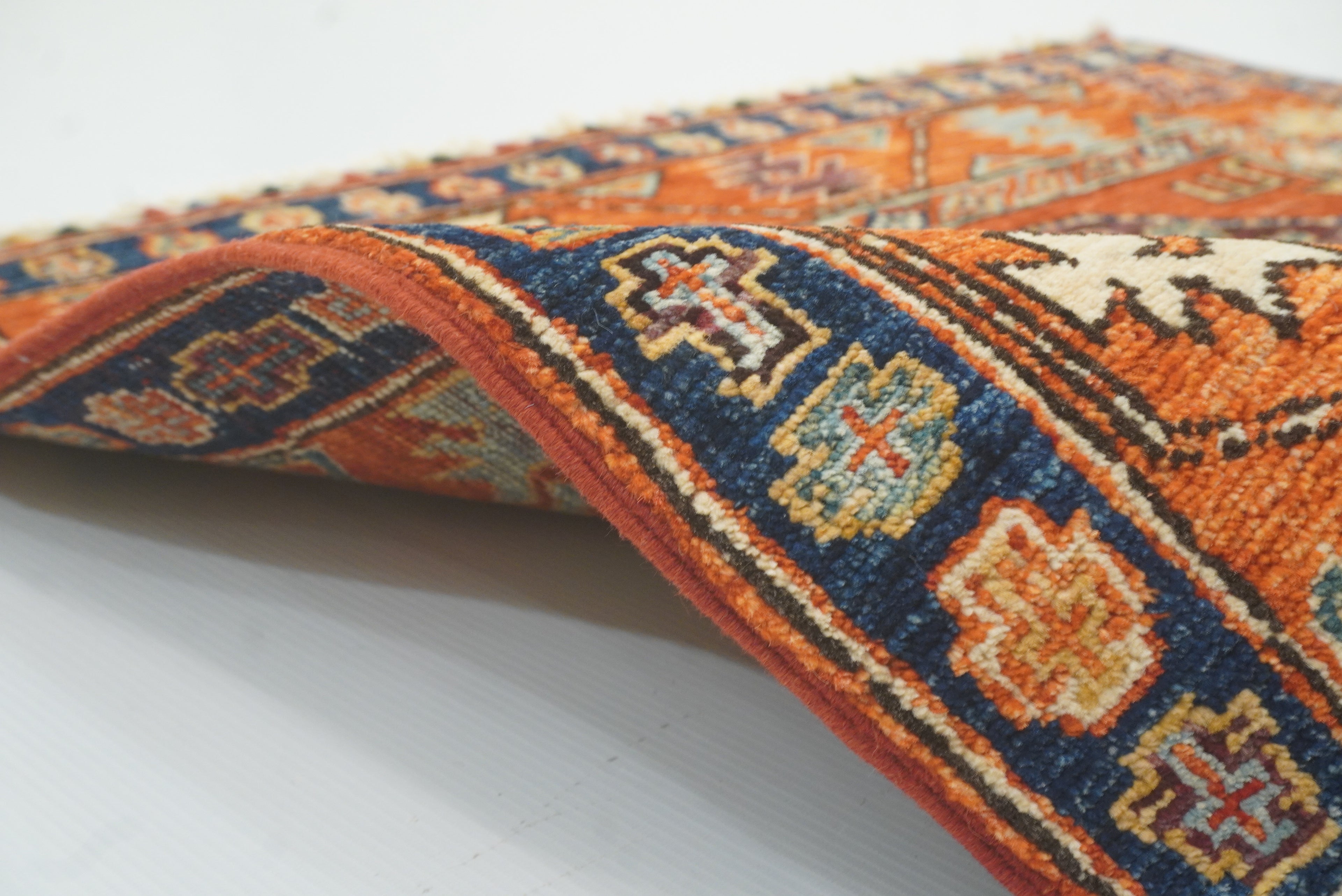 3x4 Red Ersari Hand Knotted Afghan Oriental Rug - Yildiz Rugs