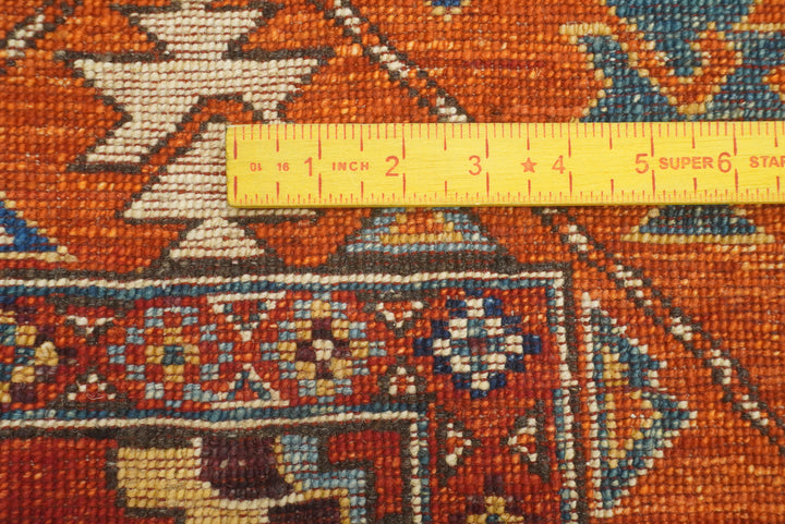 3x4 Red Ersari Hand Knotted Afghan Oriental Rug - Yildiz Rugs