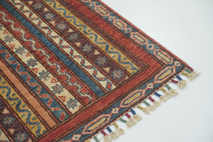 2x3 Red Turkish Hand-Knotted Wool Rug - Yildiz Rugs