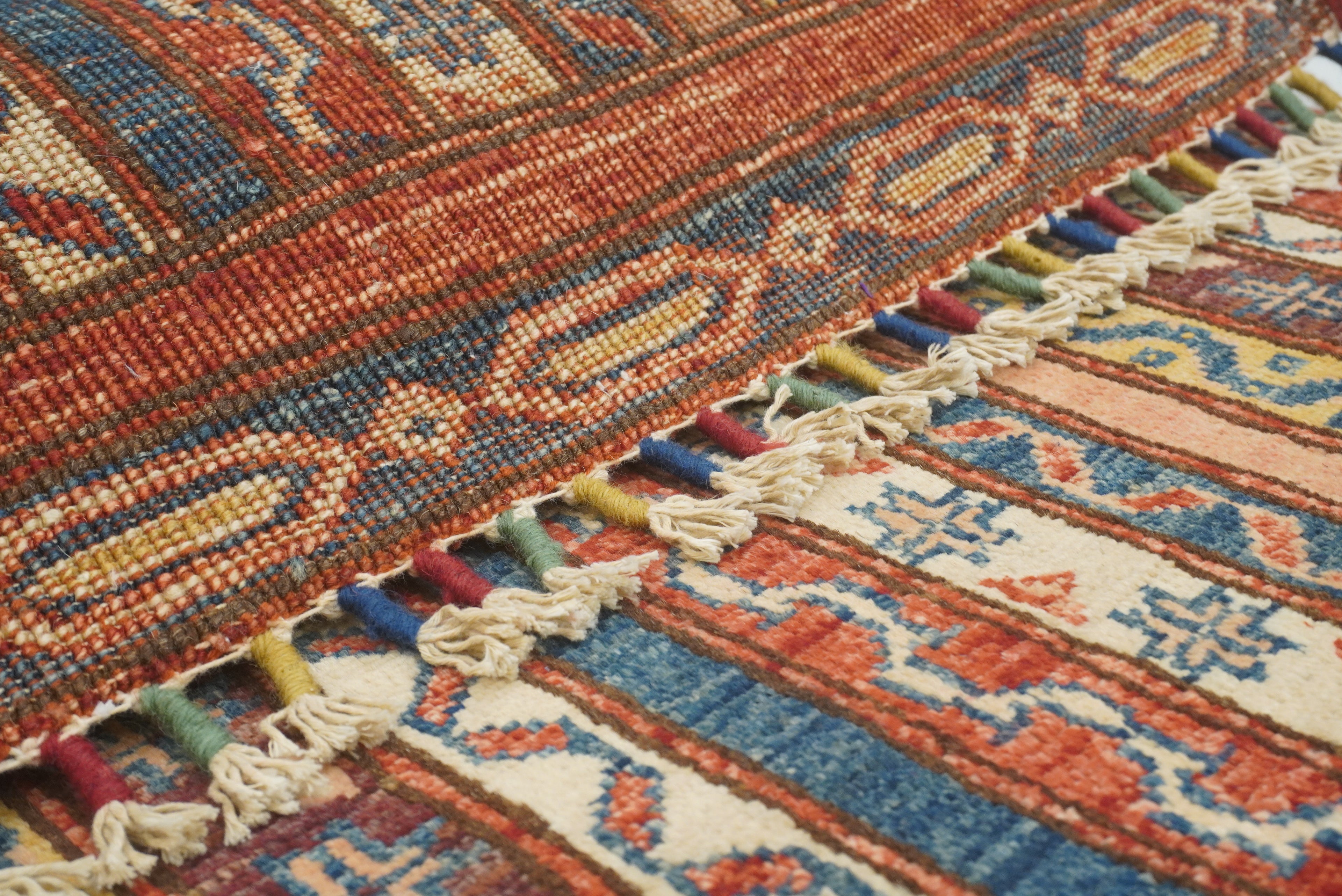 2x3 Red Turkish Hand-Knotted Wool Rug - Yildiz Rugs
