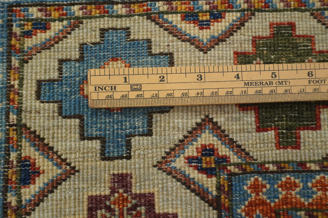 5x7 Gray Ersari Turkmen Afghan Tribal Rug