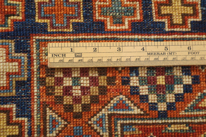 4x6 Red Turkmen Ersari Afghan Oriental Rug