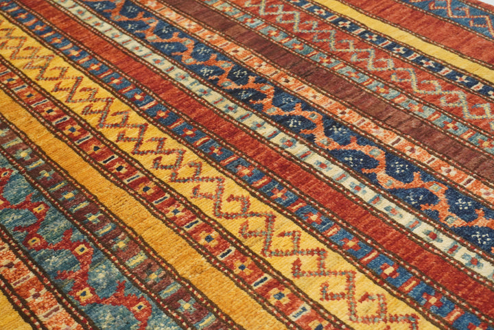 3x4 Red Turkish Style Hand knotted Wool Rug - Yildiz Rugs