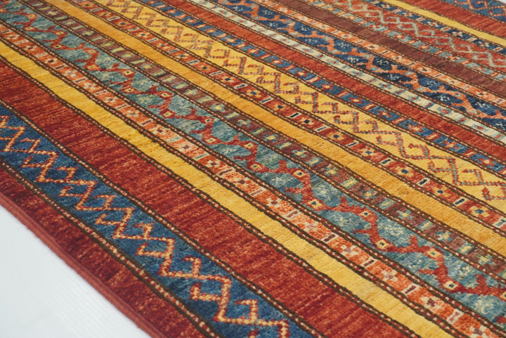 3x4 Red Turkish Style Hand knotted Wool Rug - Yildiz Rugs