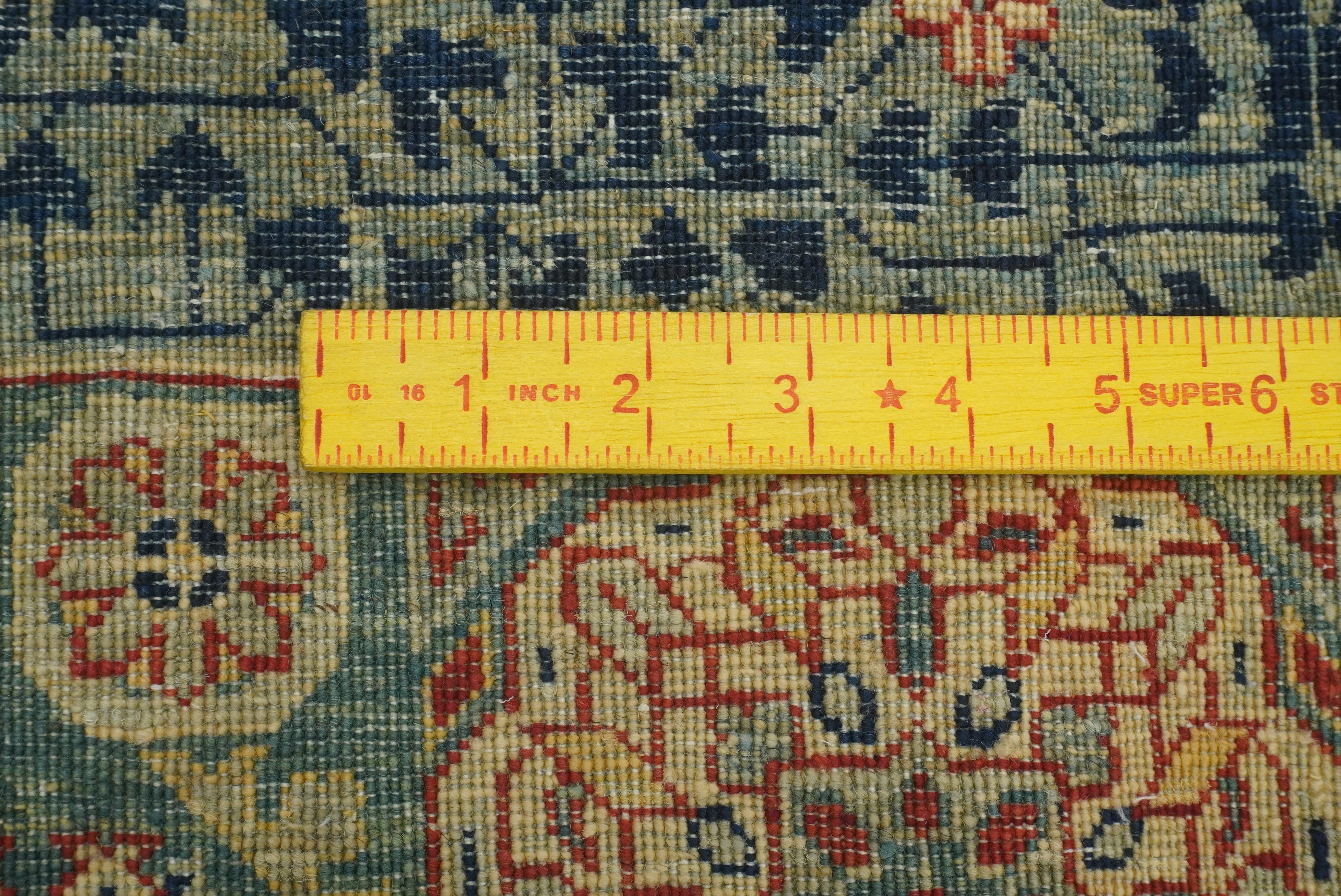 3x5 Green Mamluk Turkish Hand knotted Rug - Yildiz Rugs