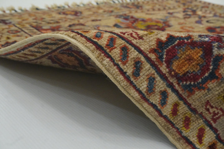 3x4 Beige Waziri Afghan Hand knotted Oriental Rug - Yildiz Rugs