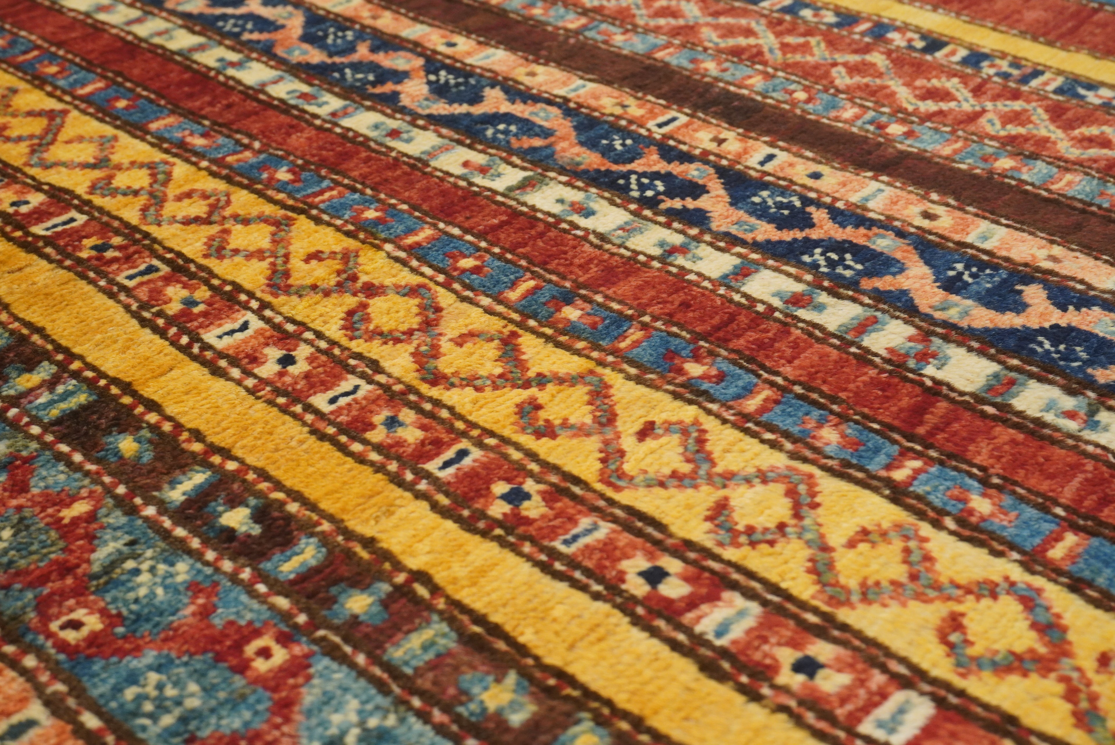 3x4 Red Turkish Style Hand knotted Wool Rug - Yildiz Rugs